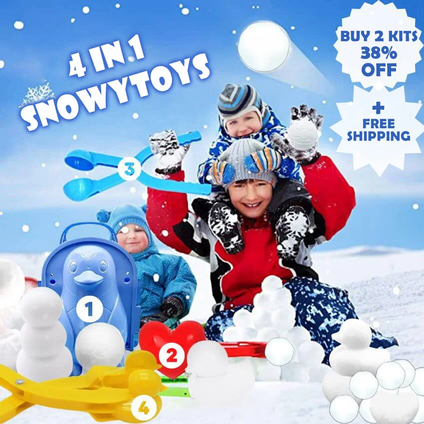 🔥BIG SALE - 47% OFF🔥🔥❄4 IN 1 SNOWYTOYS❄