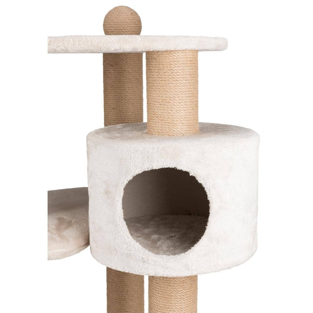 TRIXIE Light Gray Nigella Scratching Post 44429