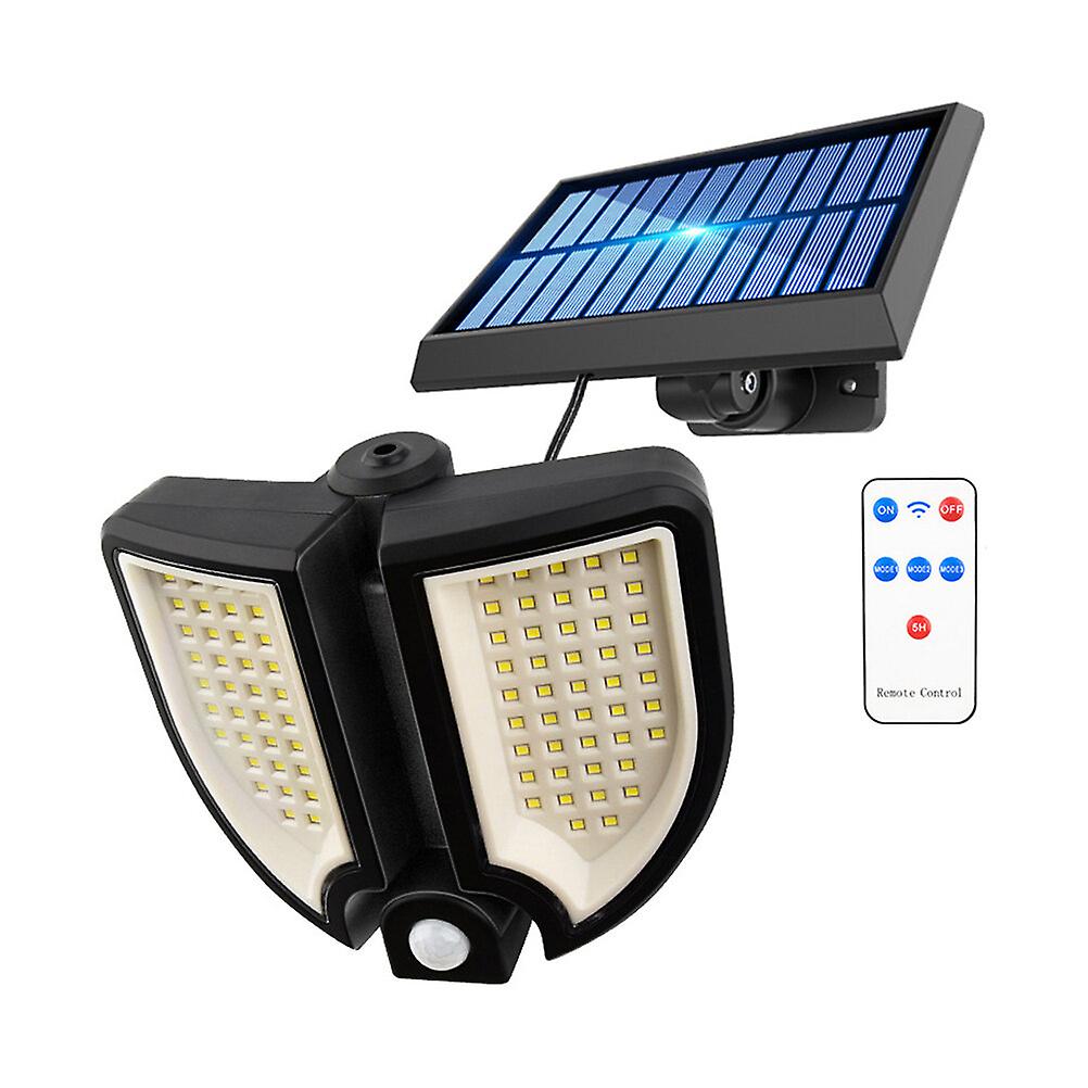 1 Set Split Type Solar Powered Wall Lamp Waterproof Sensor Wall Light Fence Lamp