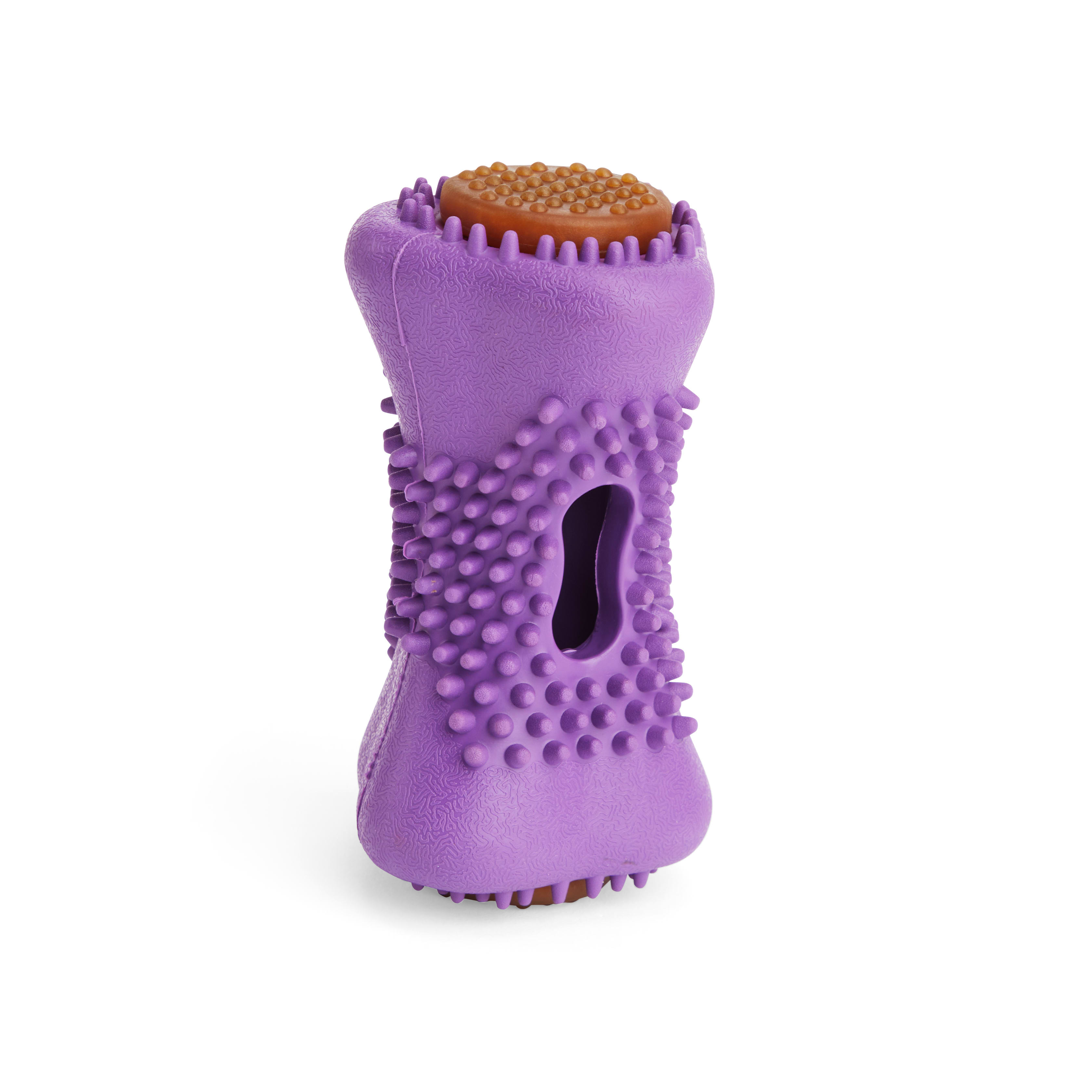 Leaps  Bounds Tube Treat Dog Toy， Small