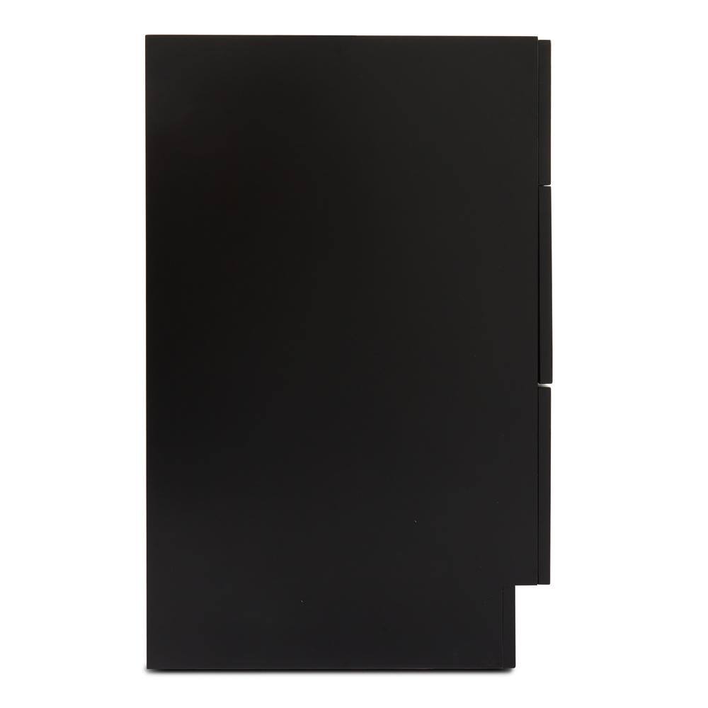 ARIEL Hamlet 54 in. W x 21.5 in. D x 33.5 in. H Bath Vanity Cabinet Only in Black F055S-BC-BLK