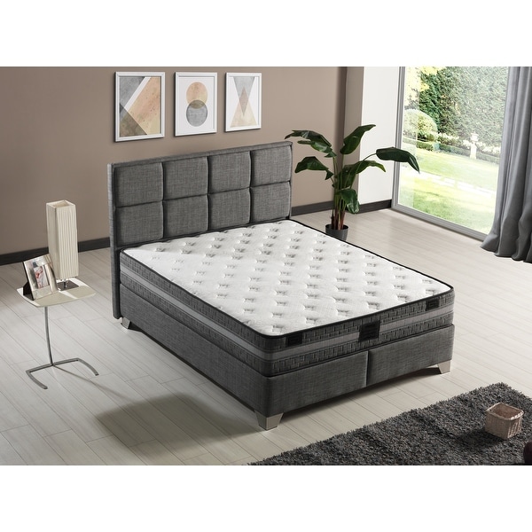 Vonder Modern Bedroom Set King Size (200*200) (Foundation-Headboard- Mattress) - - 32700669