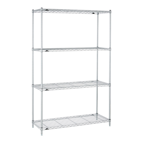 InterMetro Silver 4Shelf Starter Unit