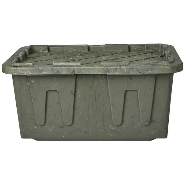 Homz 27 Gallon Durabilt Tough Storage Container