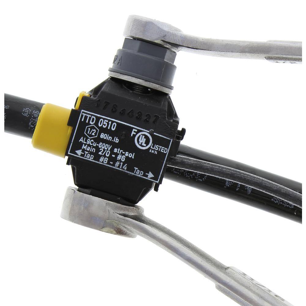 IDEAL Main 20 - 4 AWG Tap 10-14 AWG B-Tap Connector BTC20-14