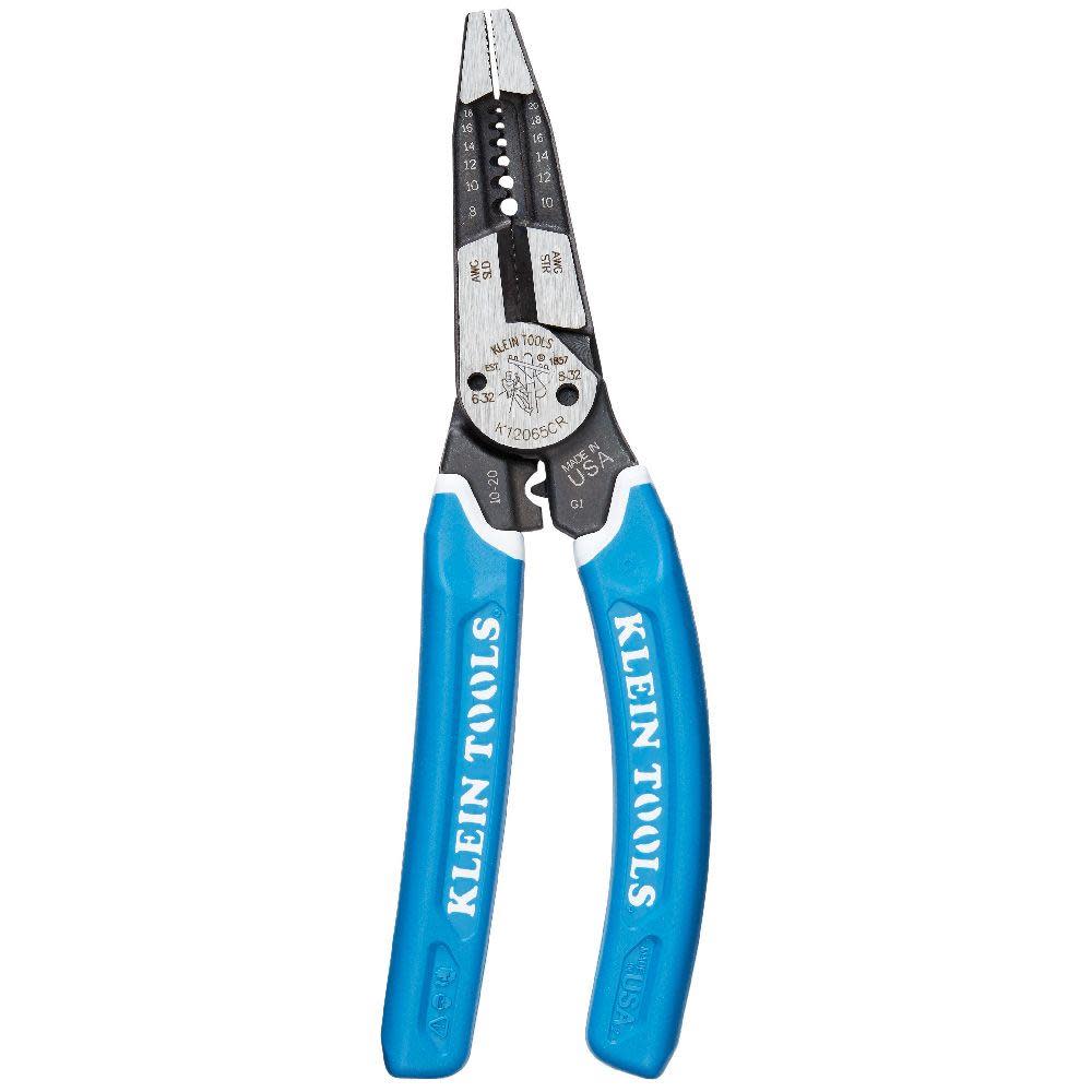 Klein Tools Heavy-Duty Wire Stripper Crimper K12065CR from Klein Tools