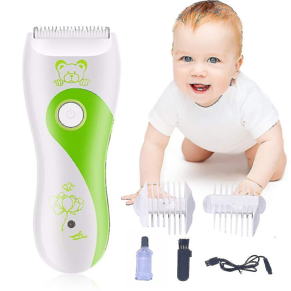 Baby Hair Clipper， Silent Hair Trimmer， Usb Rechargeable Waterproof