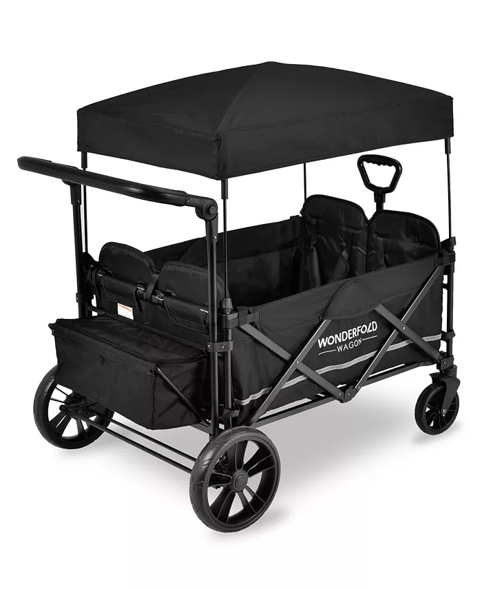 WonderFold Wagon X4 Push and Pull Quad Stroller Wagon