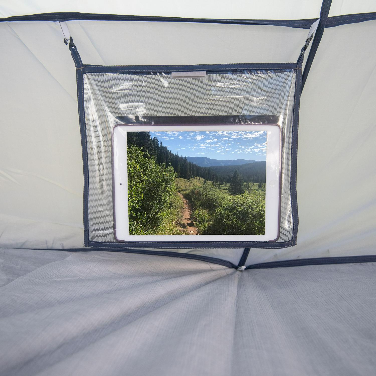 Ozark Trail 10-Person Cabin Tent， with 3 Entrances