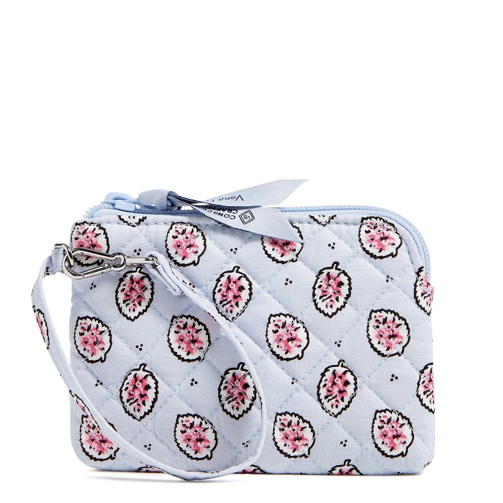 Vera Bradley  Clip & Zip Mini Pouch in Magnifique Leaf