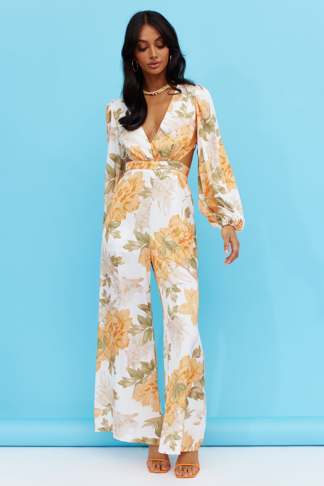 Memorised You Jumpsuit Floral