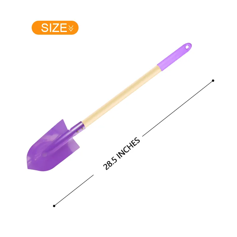 kids garden Tools Long Shovel outdoor toys custom kids garden hand tools