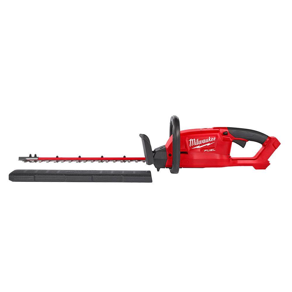 MW M18 FUEL 18 in. 18V Lithium-Ion Cordless Brushless Hedge Trimmer with String Trimmer wQuik-Lok Combo (2-Tool) 3001-20-2825-20ST