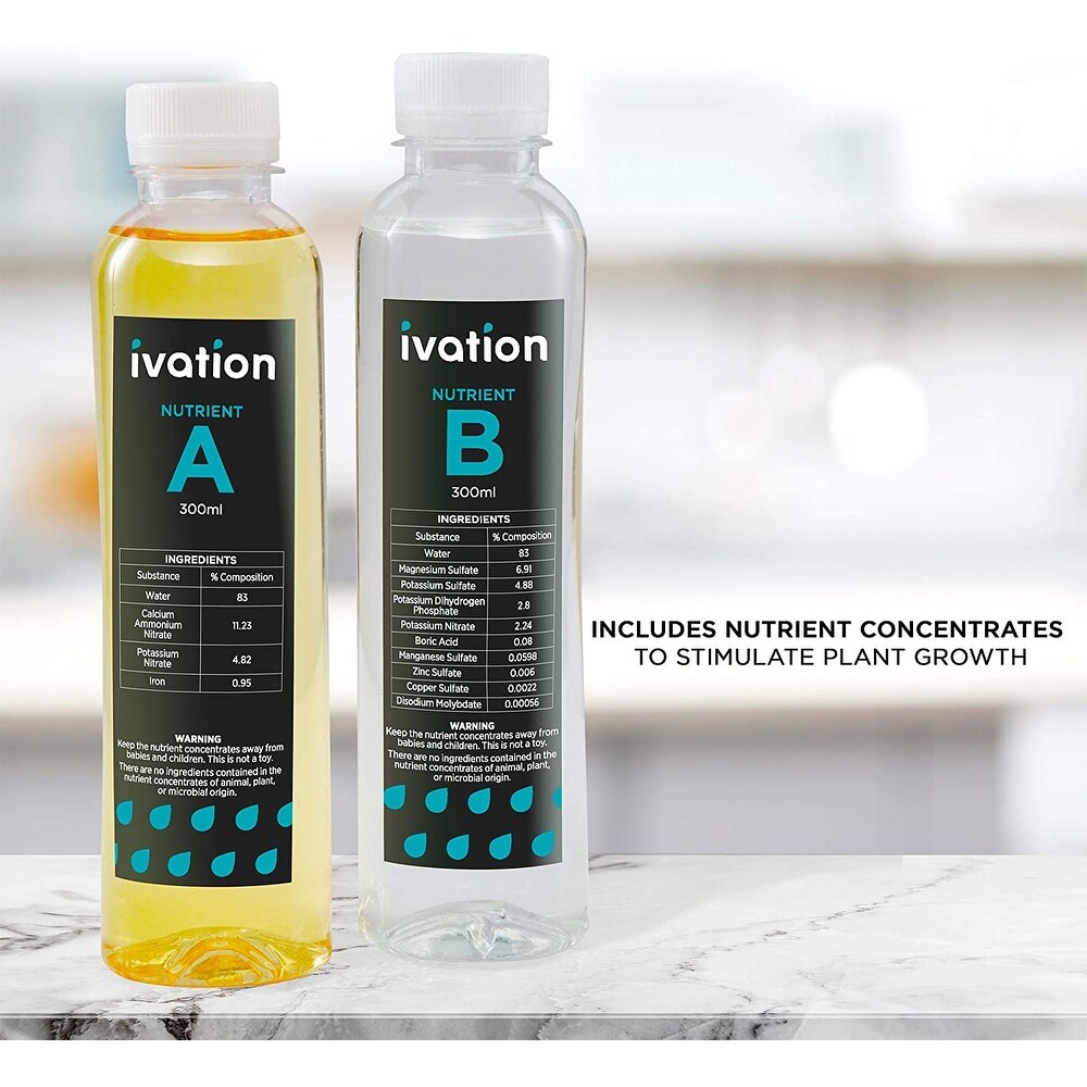 Ivation Nutricance A B for IVAHG20 Indoor Herb Grower   300ml
