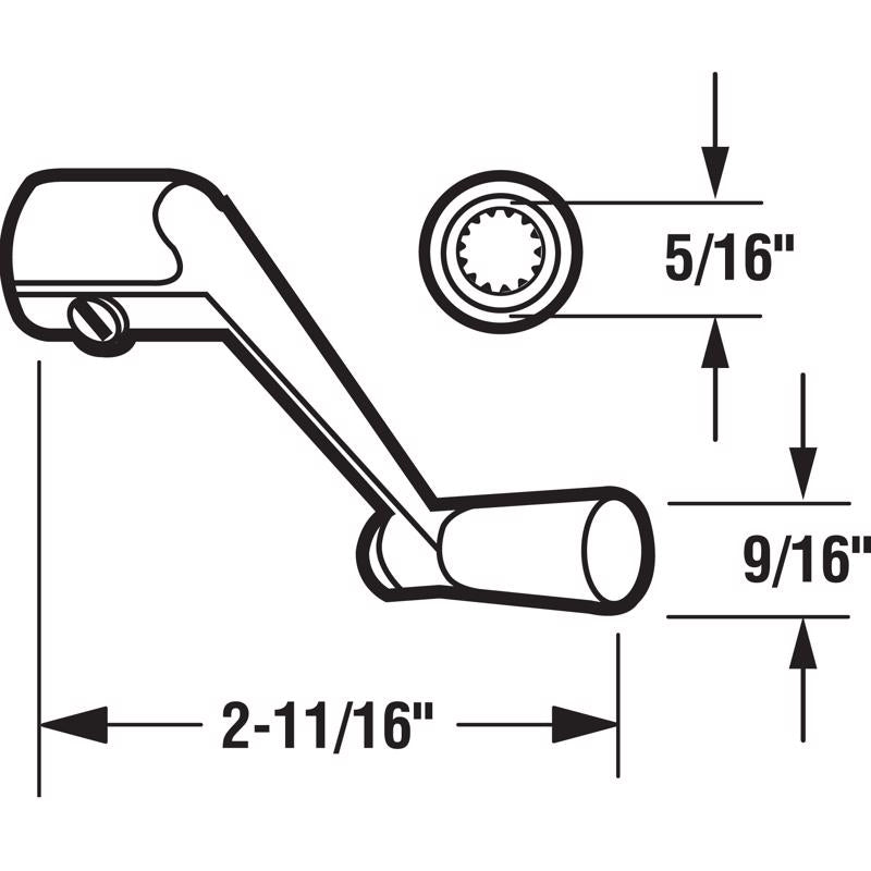 WINDOW CRANK 5/16