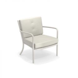 Fauteuil bas de jardin Athena EMU - Fauteuil de salon de jardin acier