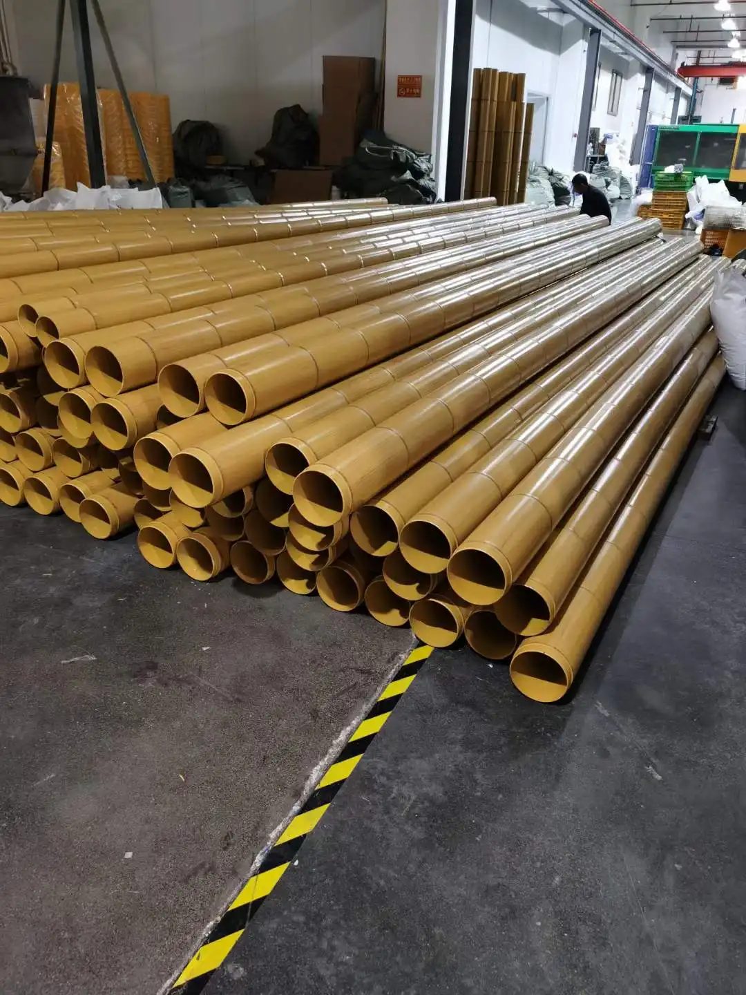 Factory Directly Supply High Quality Artificial Bamboo Poles for Building