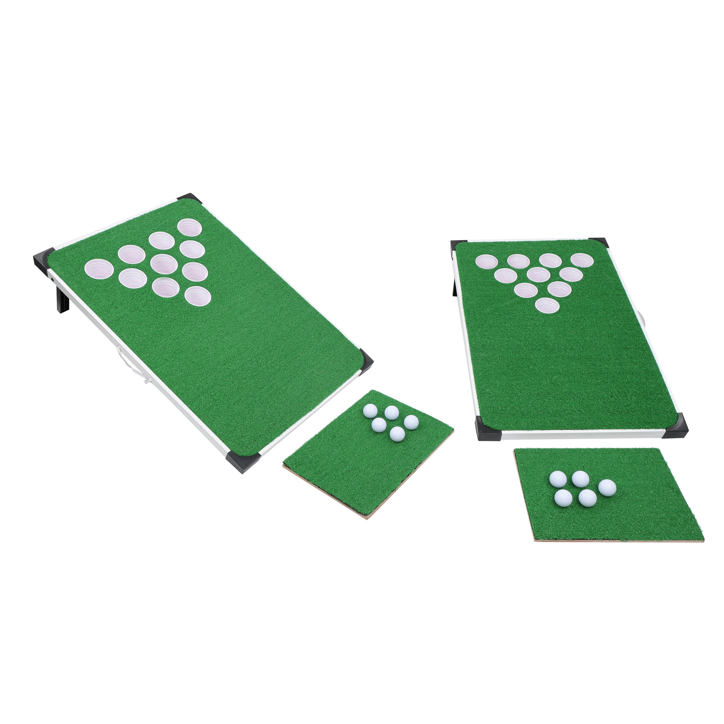 Swing Sports Golf Pong Game - Indoor or Outdoor Portable Golf Pong Chipping Game