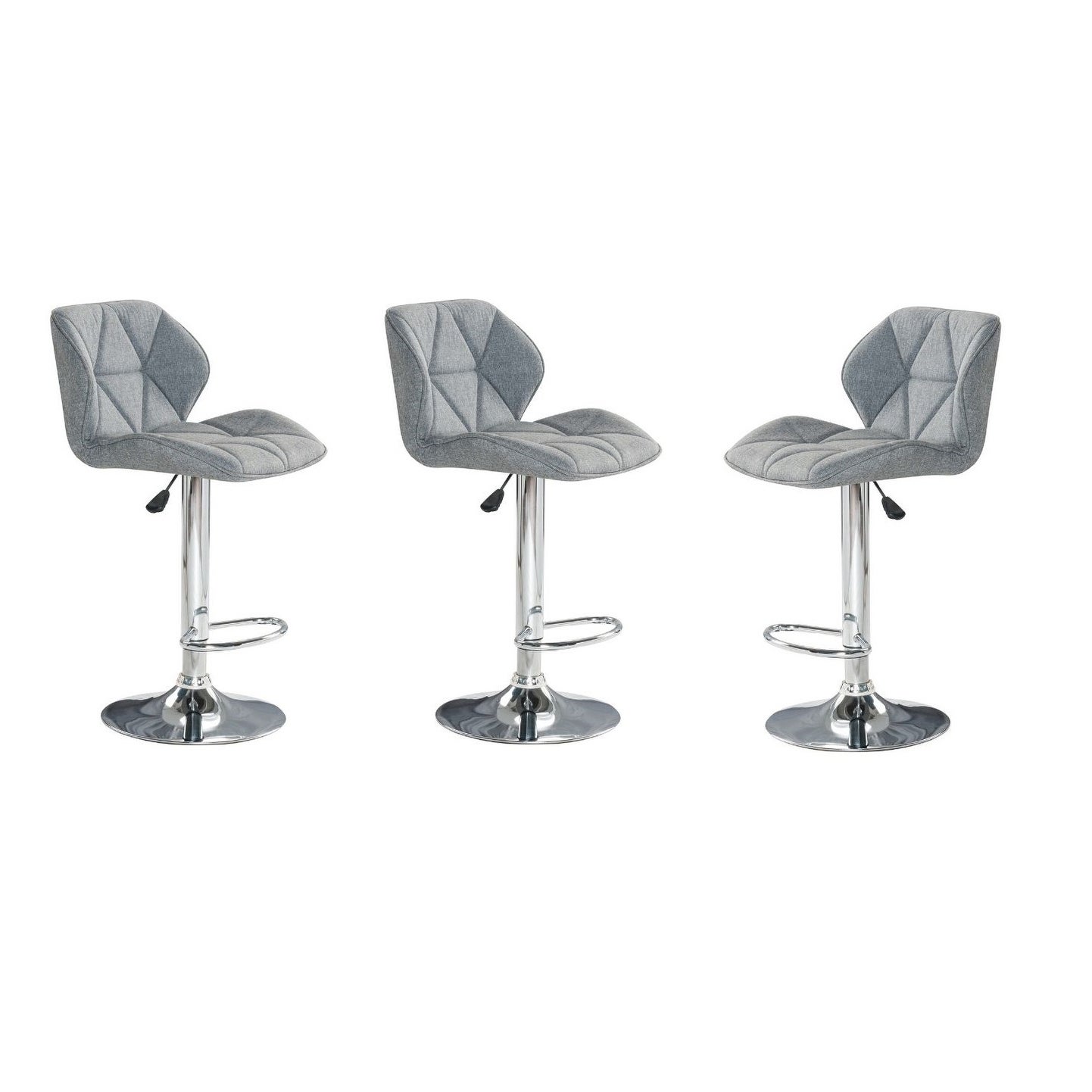 Carol Adjustable Stool (Set of 3) - 33- 42