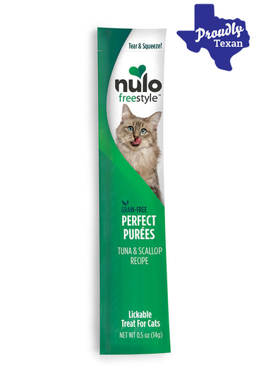 Nulo Freestyle Purfect Purees Tuna and Scallop Cat Treats