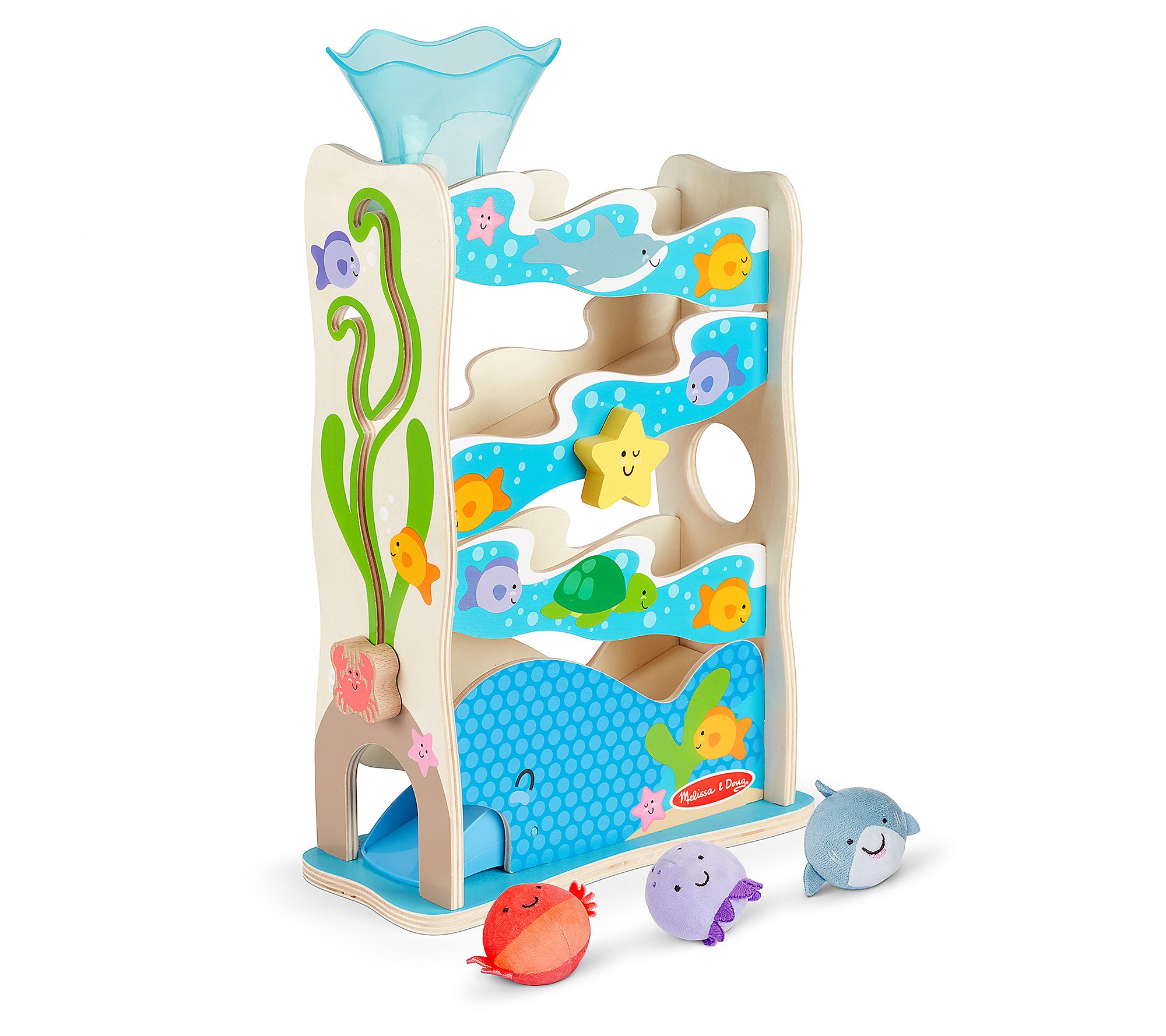 Melissa and Doug Rollables Ocean Slide Toy