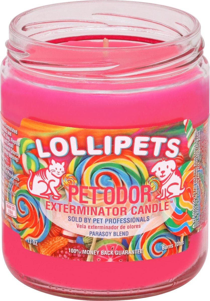 Pet Odor Exterminator Lollipets Deodorizing Candle