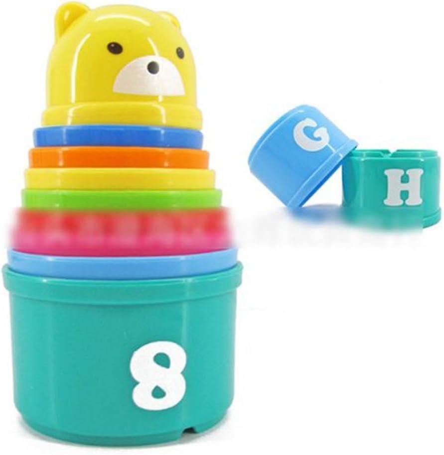 Stacking Cups Educational Toys For Baby Toddler， Measure Up (random Color)