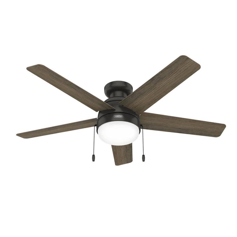 Hunter Avenue 52 in Indoor Noble Bronze Ceiling Fan With Light Kit