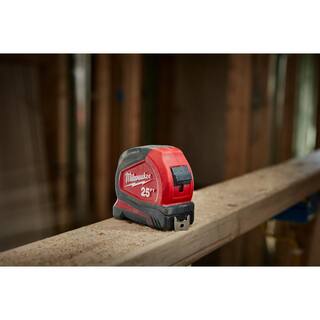 MW Compact 30 ft. SAE Tape Measure with Fractional Scale and 9 ft. Standout 48-22-6630