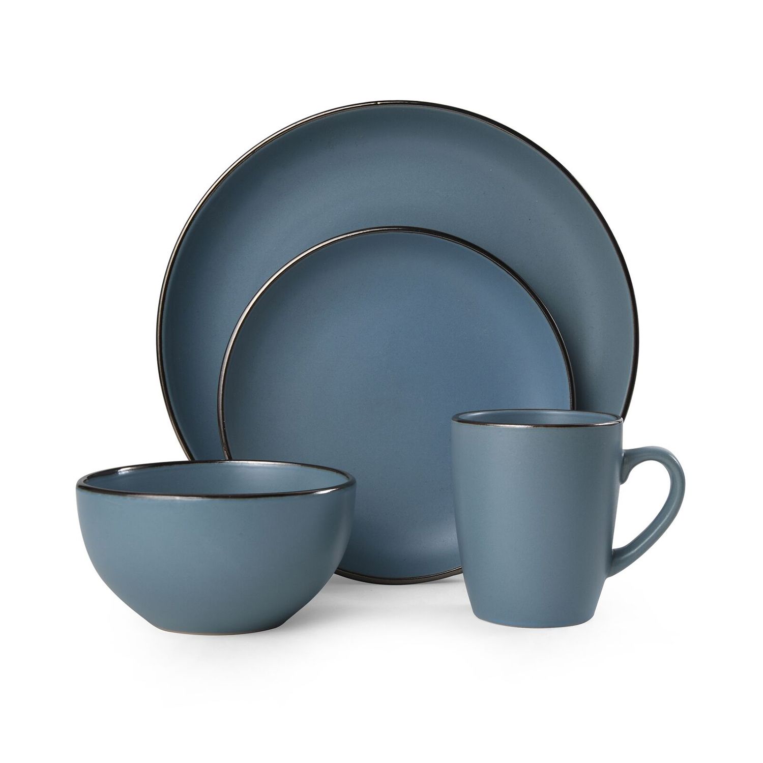 Pfaltzgraff Hadlee Blue 16-pc. Dinnerware Set