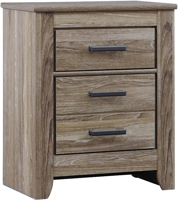 Burlington Vintage Oak Nightstand