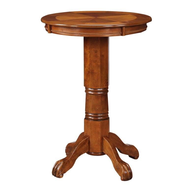 Florence 30 inch Round Wood Pub Table