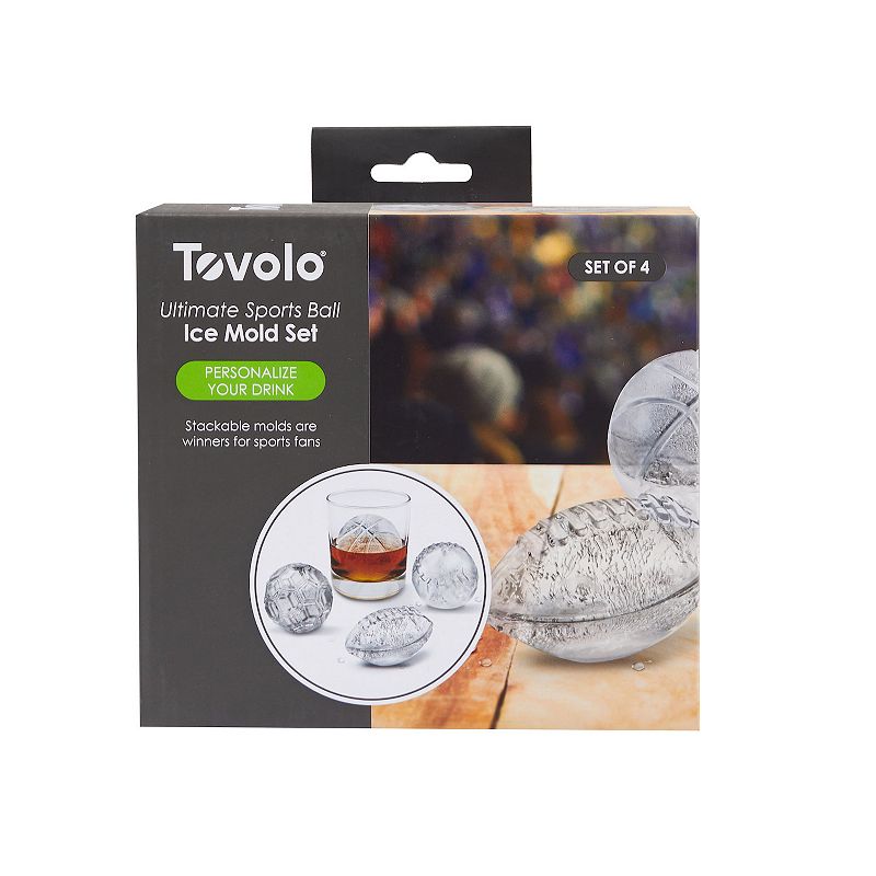 Tovolo 4-pc. Ultimate Sports Ice Mold Set