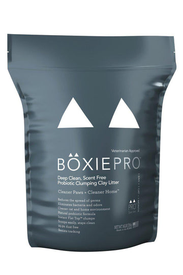 BoxiePro Deep Clean Probiotic Clay Cat Litter