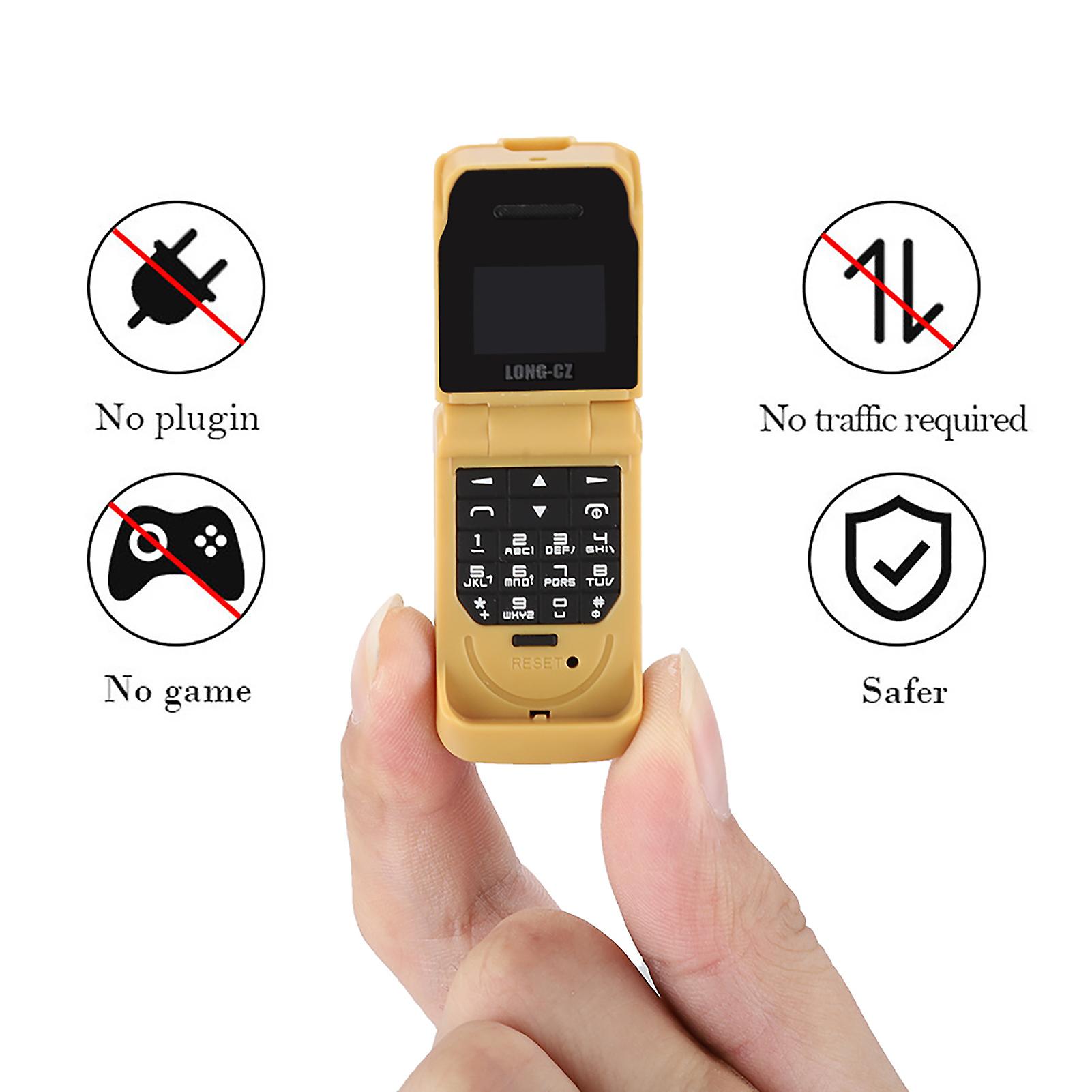 High Quality Mini Multifunctional Keypad Flip Phone Suitable For Children