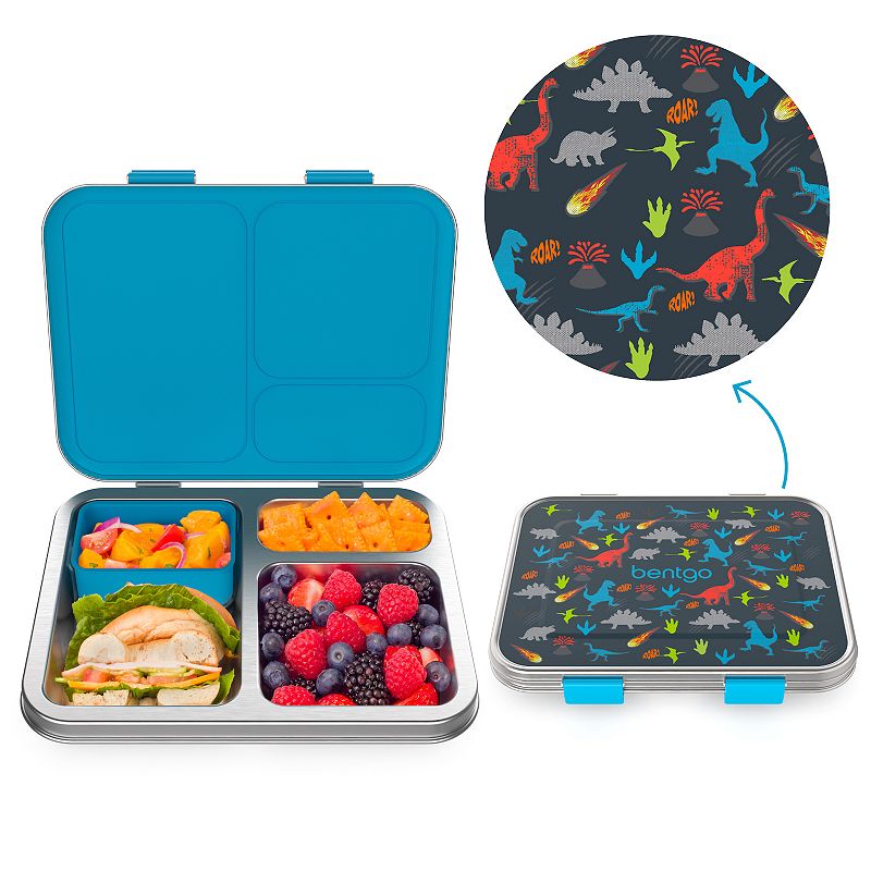 Bentgo Kids Prints Stainless Steel Lunch Box