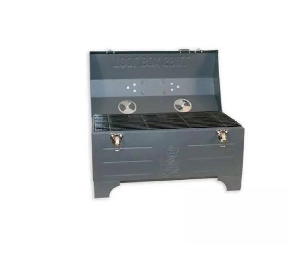 Keg-A-Que Charcoal Toolbox Portable Grill