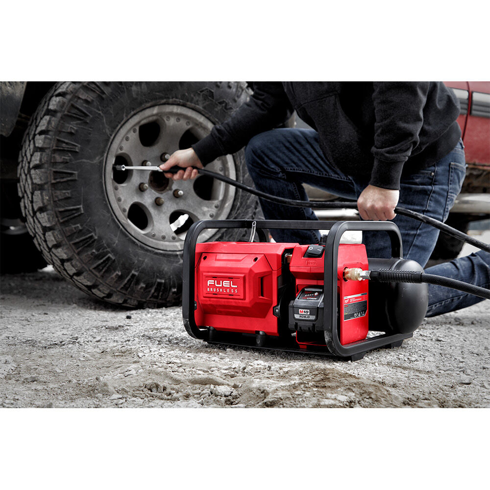 Milwaukee M18 FUEL 2 Gallon Compact Quiet Compressor (Bare Tool) 2840-20 from Milwaukee