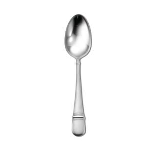 Oneida Satin Astragal Oval Bowl SoupDessert Spoons 1810 Stainless Steel (Set of 12) T045SDEF