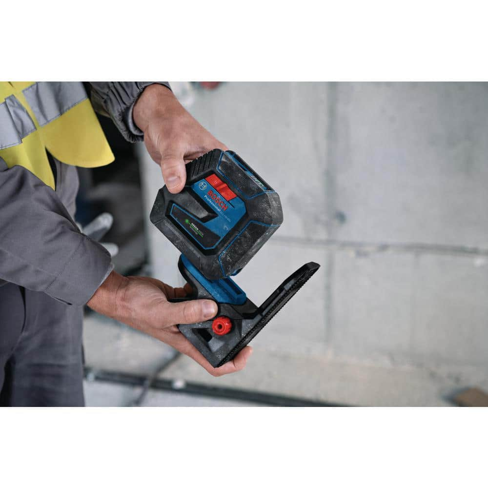 Bosch 100 ft. Green Reconditioned Combination Laser Level Self Leveling with VisiMax Technology GCL100-40G-RT