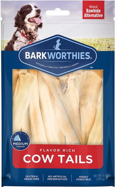 Barkworthies Cow Tails Dog Treats