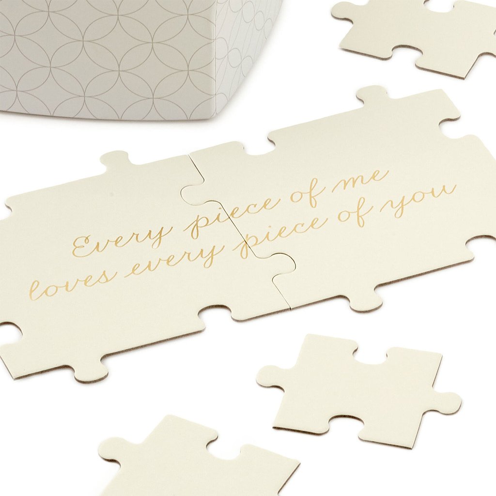 Hallmark  Wedding Reception Guest Book Autograph Puzzle