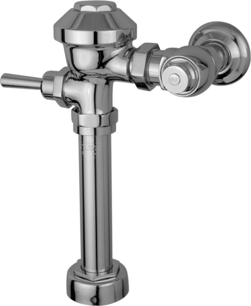 AquaflushA Exposed Manual Diaphragm Flush Valve with 1.6 gpf， Sweat Solder Kit， Cast Wall Flange in Chrome