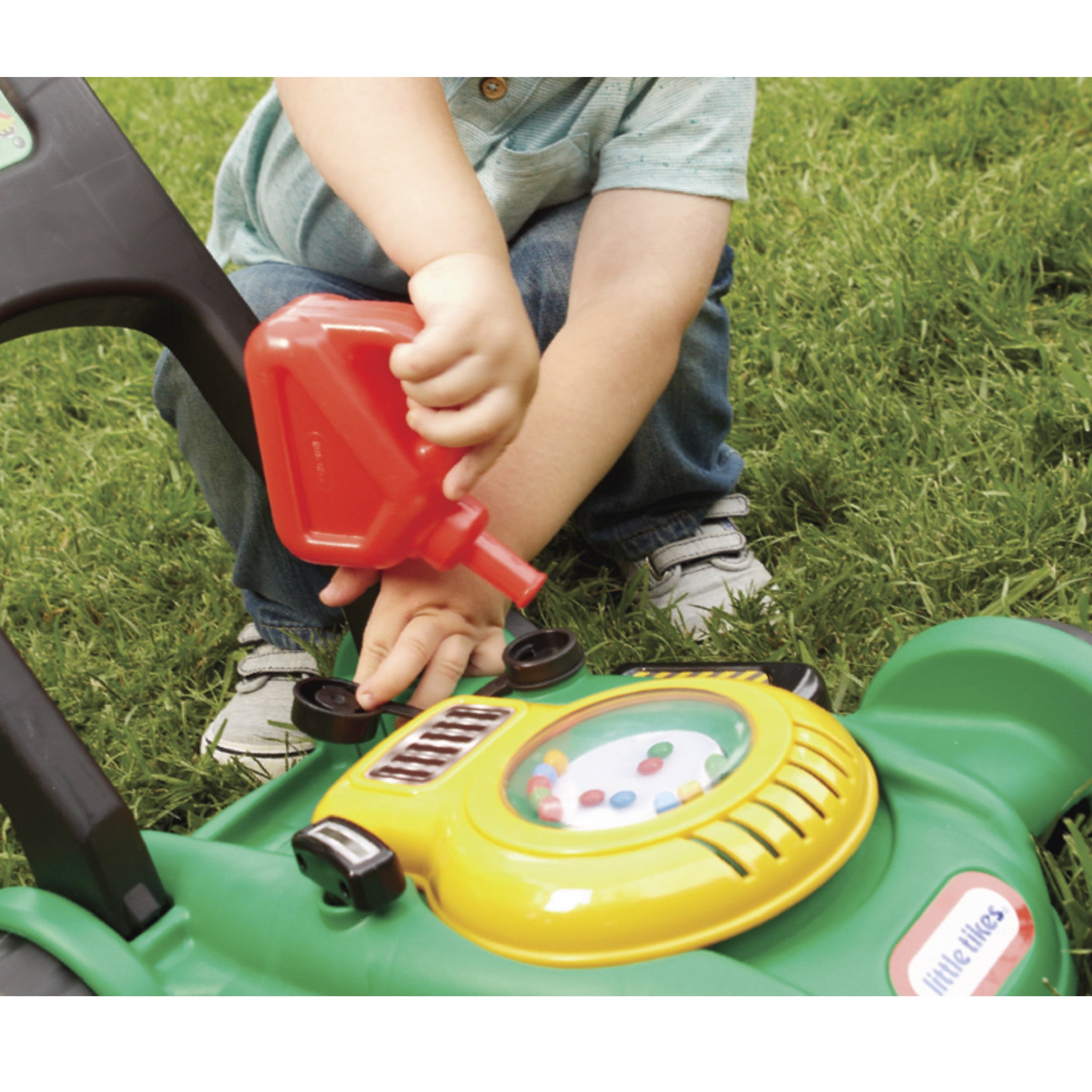 Little Tikes Gas N Go Mower Toddler Push Toy - For Kids Boys Girls Ages 1.5 Years and Older