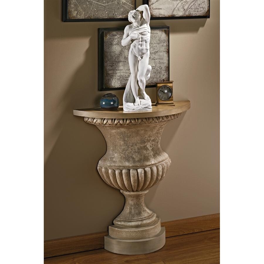 Design Toscano Garden of Versailles Wall Urn Console Table