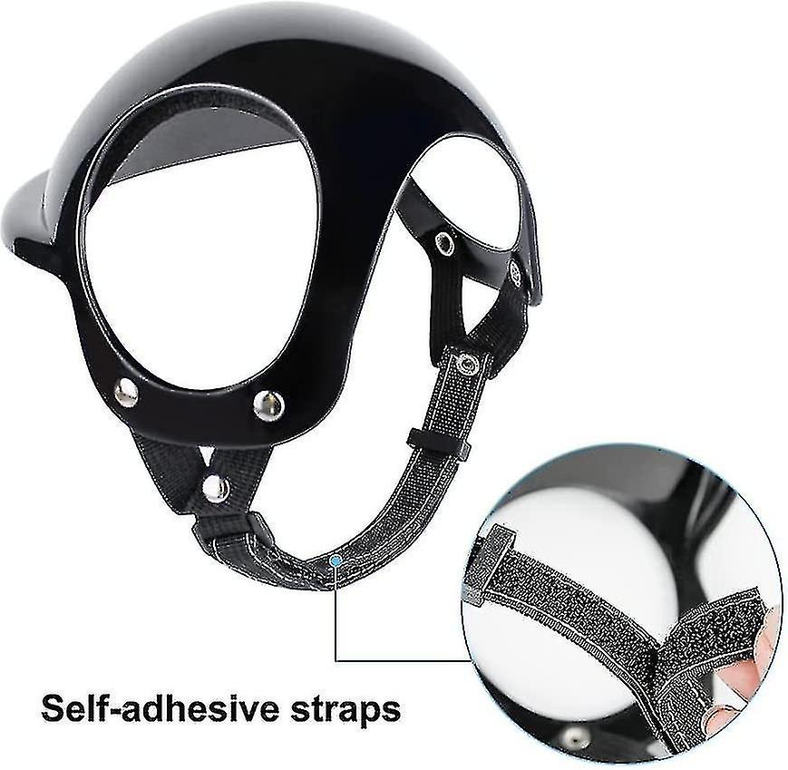 Dog Helmet Pet Motorcycle Helmet With Ear Holes And Adjustable Strap For Cats， Small， Medium-large Dogs