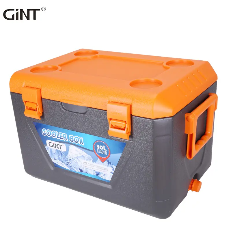 11L 30L 60L 45L 80L Outdoor Camping PP PU Foam Insulation Cooler Box Set with Wheel and Handle