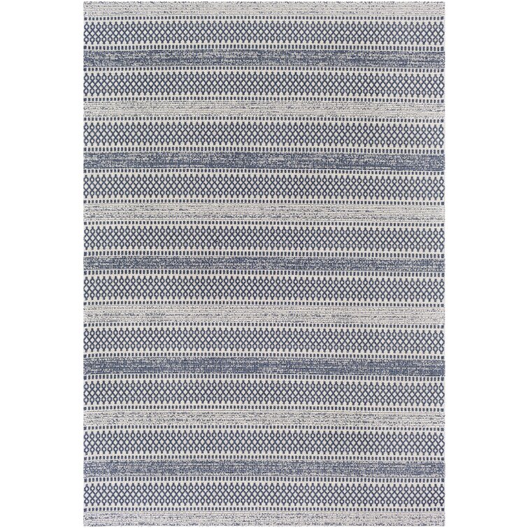 Capen Cotton Navy Blue/Ivory Rug