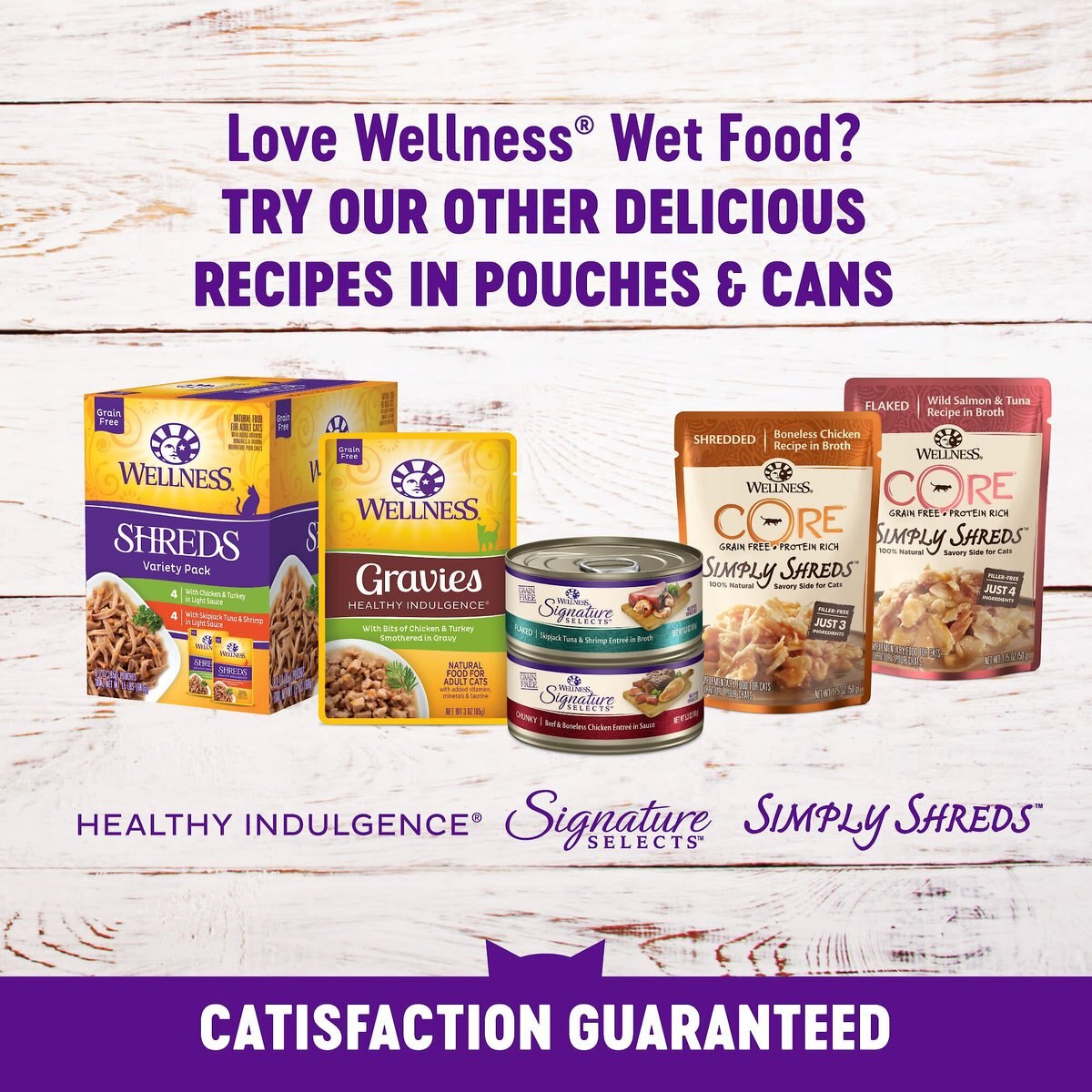 Wellness Morsels Turkey Dinner Cubes in Rich Gravy Grain-Free Canned Cat Food