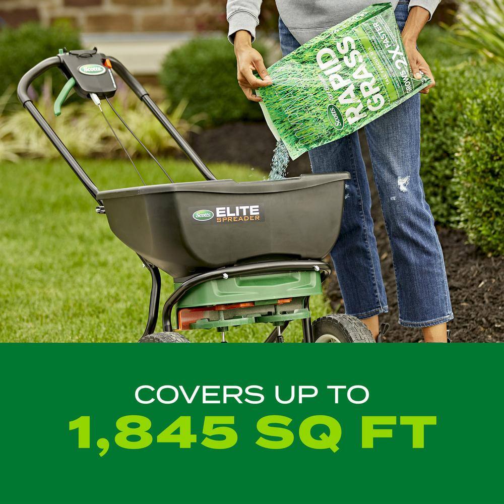 Scotts Turf Builder 5.6 lbs. Rapid Grass Tall Fescue Mix Combination Seed and Fertilizer Grows Green Grass in Just Weeks 18222-1